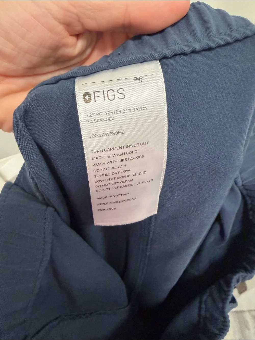Figs versatile navy